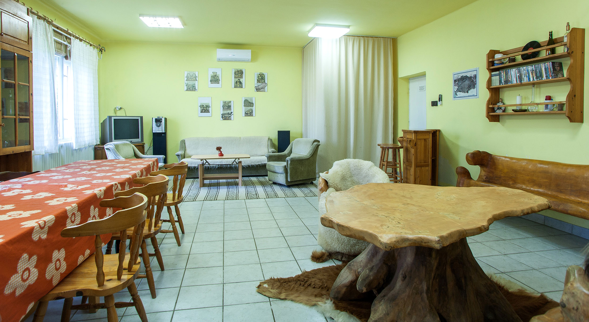 Tágas nappali a Bojtorján Vendégházban